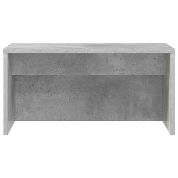 Стенно бюро Циментено сиво 60 x 45 x 30 cm Инженерно дърво
