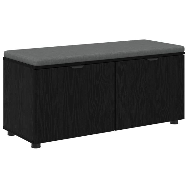 Пейка за коридор с възглавница Черен Дъб 100 x 38 x 46 см