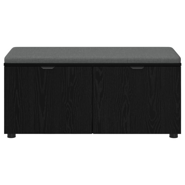 Пейка за коридор с възглавница Черен Дъб 100 x 38 x 46 см