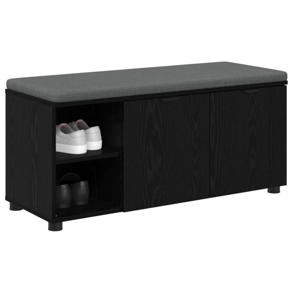 Пейка за коридор с възглавница Черен Дъб 100 x 38 x 46 см