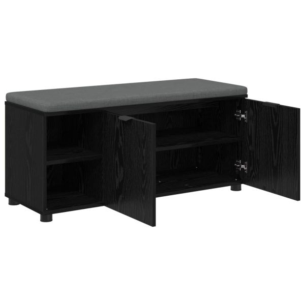 Пейка за коридор с възглавница Черен Дъб 100 x 38 x 46 см