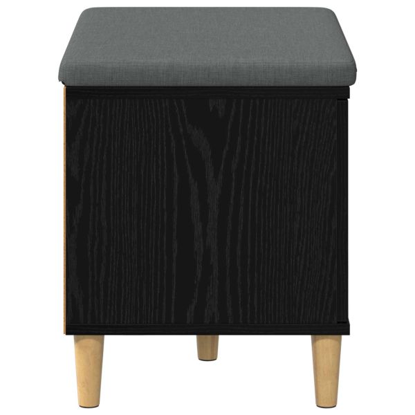 Пейка за коридор с възглавница Черен Дъб 60 x 38 x 46 см