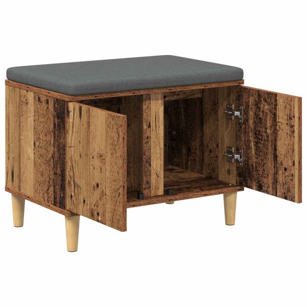 Пейка за коридор с възглавница Старо дърво 60 x 38 x 46 см