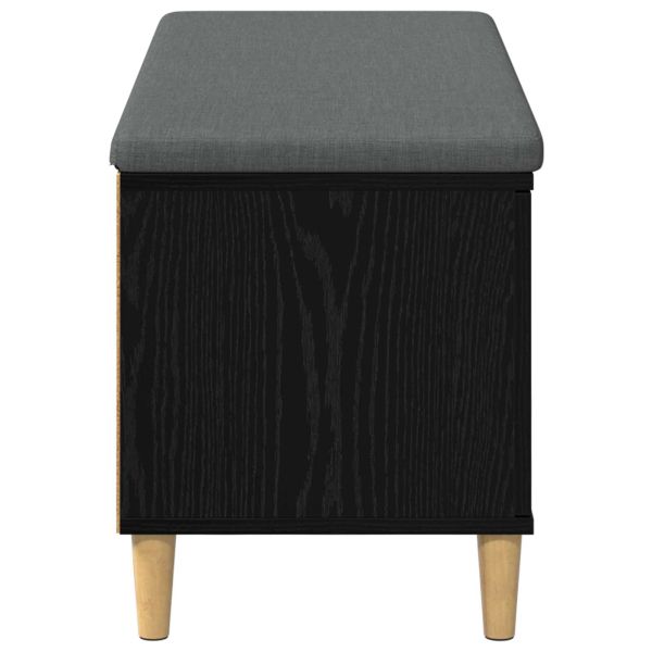 Пейка за коридор с възглавница Черен Дъб 100 x 38 x 46 см