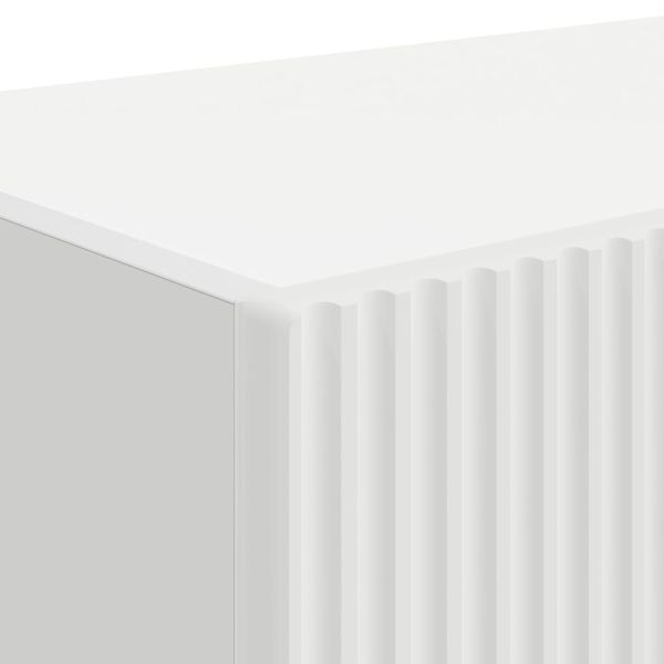 TV стенен шкаф Бяло 39 x 31 x 29,5 см Инженерно дърво
