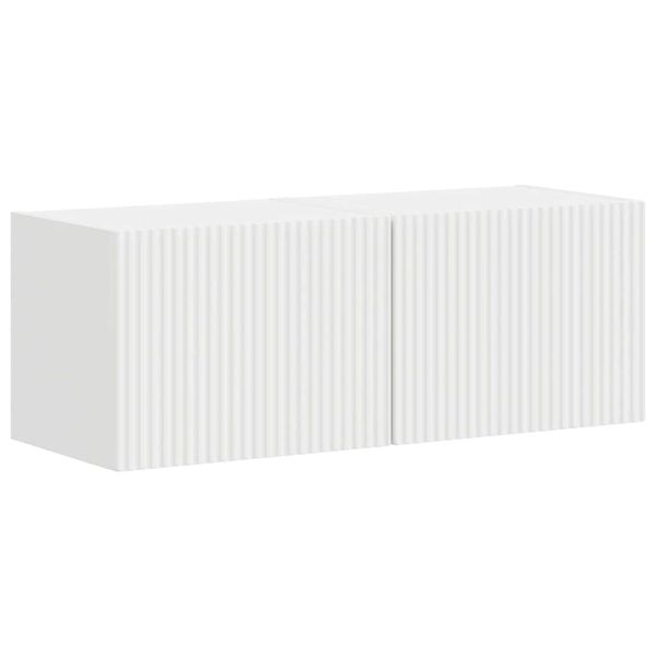 TV стенен шкаф 2 pcs Бяло 39 x 31 x 29,5 см Инженерно дърво