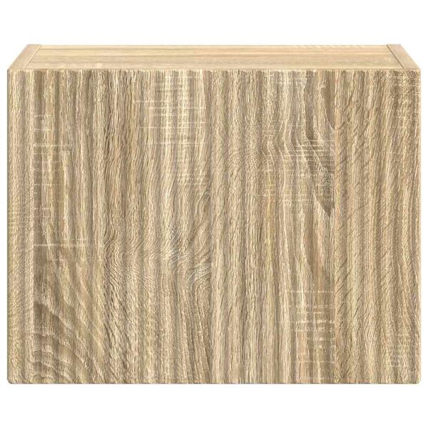 TV стенен шкаф Сонома 39 x 31 x 29,5 см Инженерно дърво