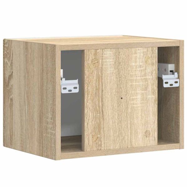 TV стенен шкаф Сонома 39 x 31 x 29,5 см Инженерно дърво