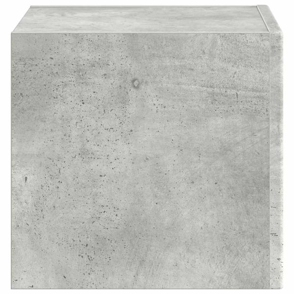 TV стенен шкаф Бетон 39 x 31 x 29,5 см Инженерно дърво