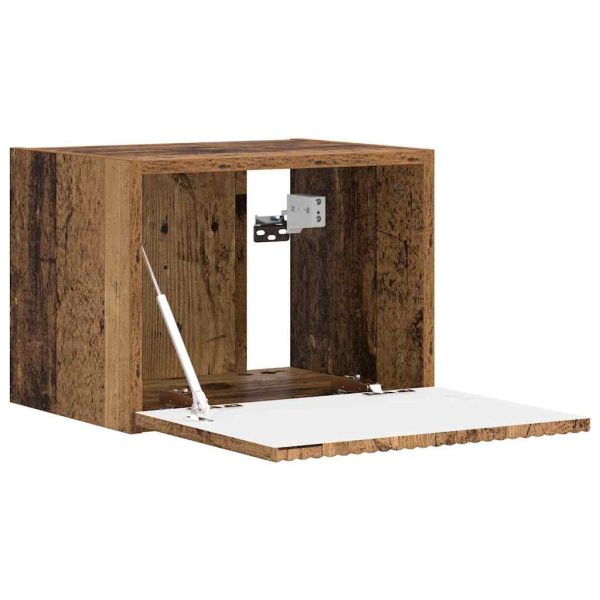 TV стенен шкаф Димян дъб 39 x 31 x 29,5 см Инженерно дърво