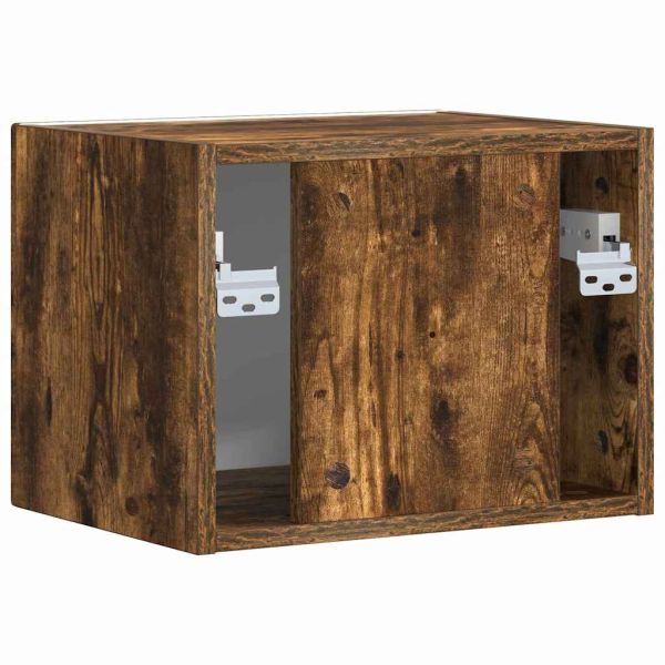 TV стенен шкаф Димян дъб 39 x 31 x 29,5 см Инженерно дърво