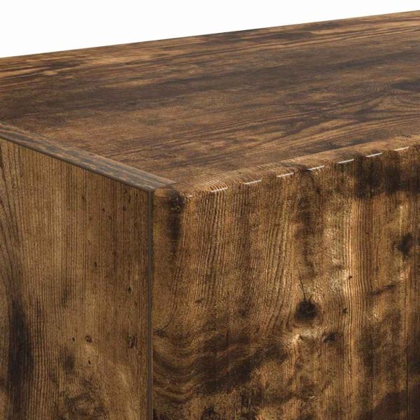 TV стенен шкаф Димян дъб 39 x 31 x 29,5 см Инженерно дърво