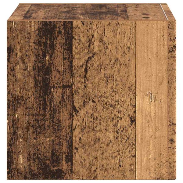 TV стенен шкаф Старо дърво 39 x 31 x 29,5 см Инженерно дърво