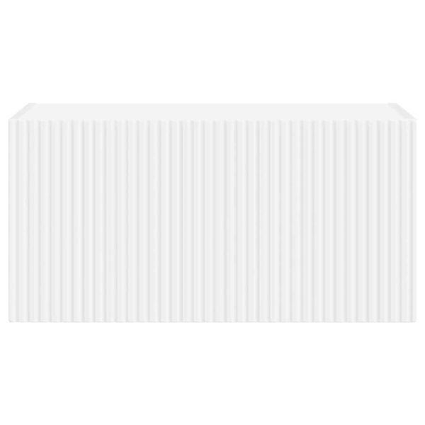 TV стенен шкаф Бяло 60 x 31 x 29,5 см Инженерно дърво