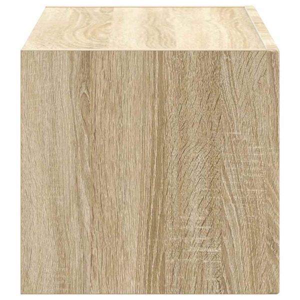 TV стенен шкаф Сонома 60 x 31 x 29,5 см Инженерно дърво