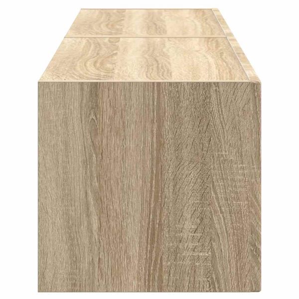 TV стенен шкаф 2 pcs Сонома 60 x 31 x 29,5 см Инженерно дърво