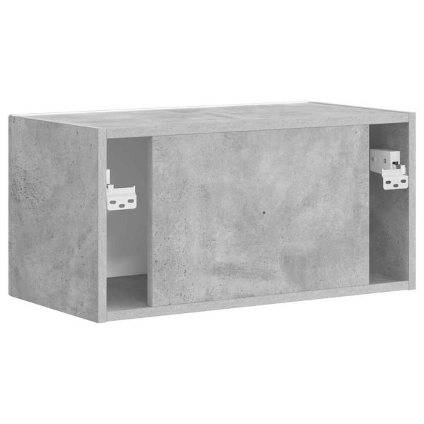 TV стенен шкаф Бетон 60 x 31 x 29,5 см Инженерно дърво