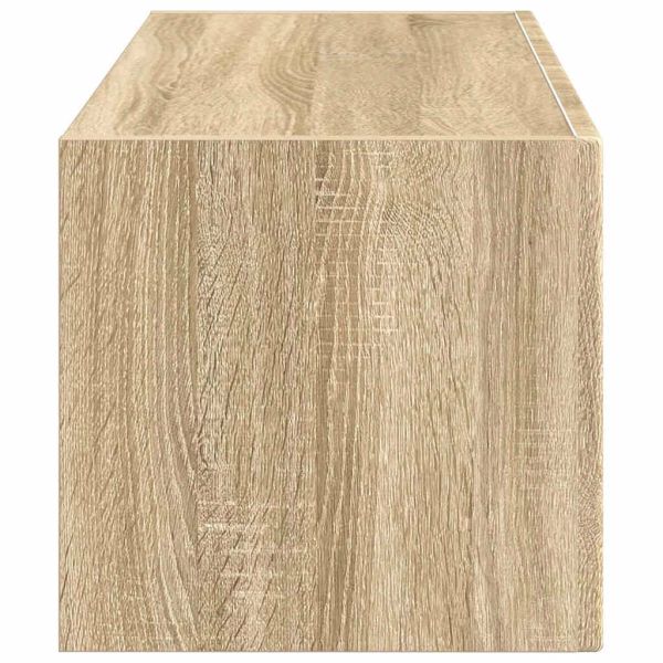 TV стенен шкаф Сонома 78,5 x 31 x 29,5 см Инженерно дърво