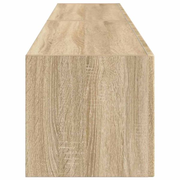 TV стенен шкаф 2 pcs Сонома 78,5 x 31 x 29,5 см Инженерно дърво
