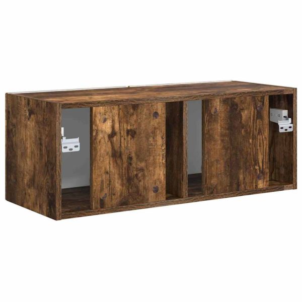 TV стенен шкаф Димян дъб 78,5 x 31 x 29,5 см Инженерно дърво