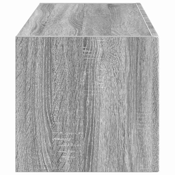 TV стенен шкаф Сив Сонома 78,5 x 31 x 29,5 см Инженерно дърво
