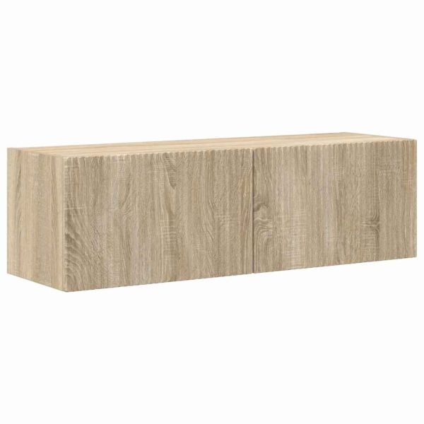TV стенен шкаф Сонома 98 x 31 x 29,5 см Инженерно дърво