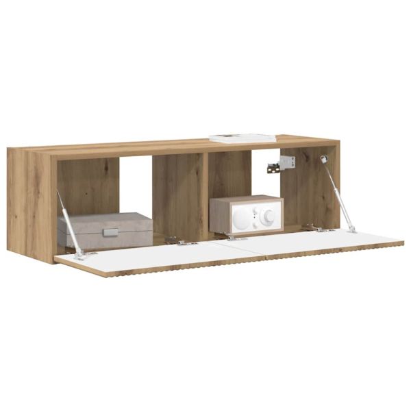 TV стенен шкаф Дъб Артизан 98 x 31 x 29,5 см Инженерно дърво