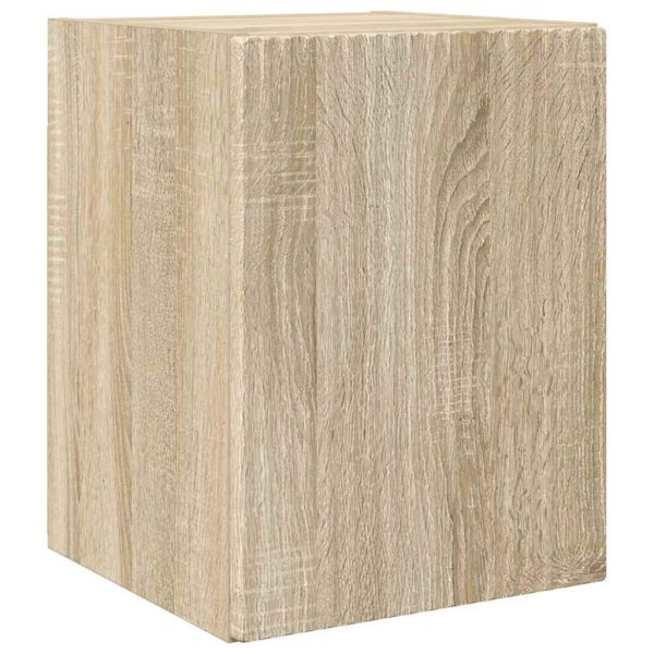 TV стенен шкаф 2 pcs Сонома 30 x 31 x 40 см Инженерно дърво