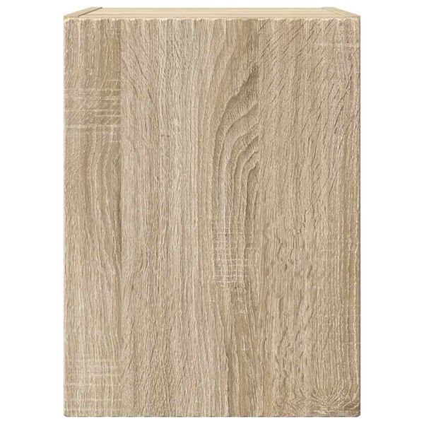 TV стенен шкаф 2 pcs Сонома 30 x 31 x 40 см Инженерно дърво