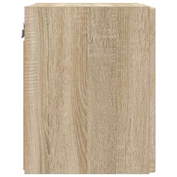 TV стенен шкаф 2 pcs Сонома 30 x 31 x 40 см Инженерно дърво