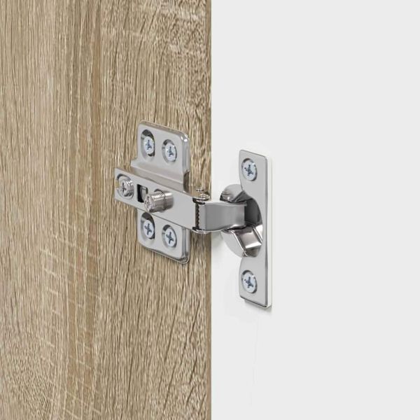 TV стенен шкаф 2 pcs Сонома 30 x 31 x 40 см Инженерно дърво