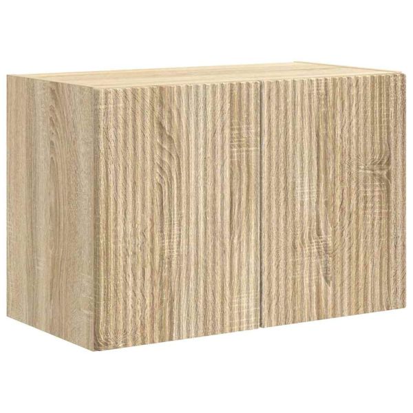 TV стенен шкаф Сонома дъб 59,5 x 31 x 40 см Инженерно дърво