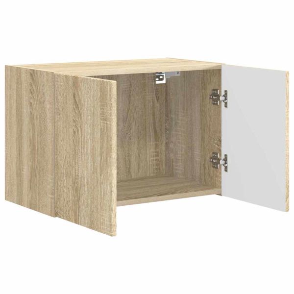 TV стенен шкаф Сонома дъб 59,5 x 31 x 40 см Инженерно дърво