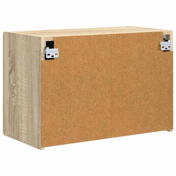 TV стенен шкаф Сонома дъб 59,5 x 31 x 40 см Инженерно дърво