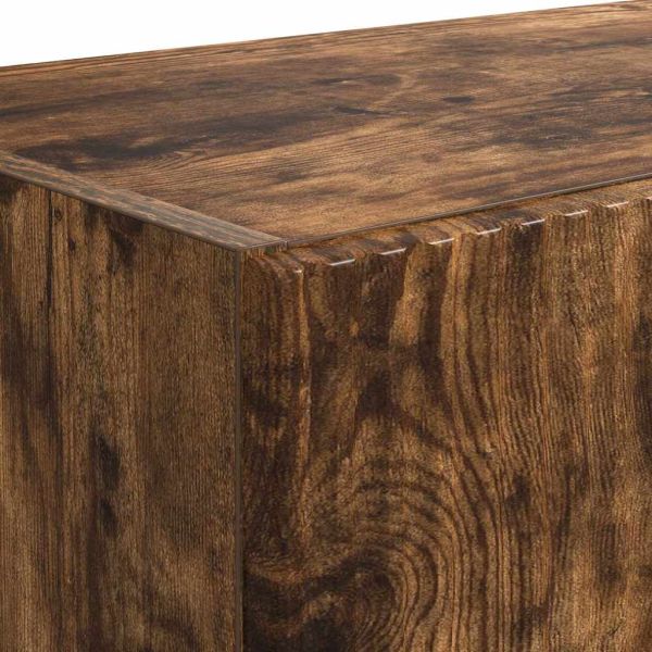 TV стенен шкаф Димян дъб 59,5 x 31 x 40 см Инженерно дърво