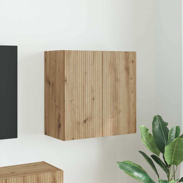 TV стенен шкаф Дъб 59,5 x 31 x 60 см Инженерно дърво