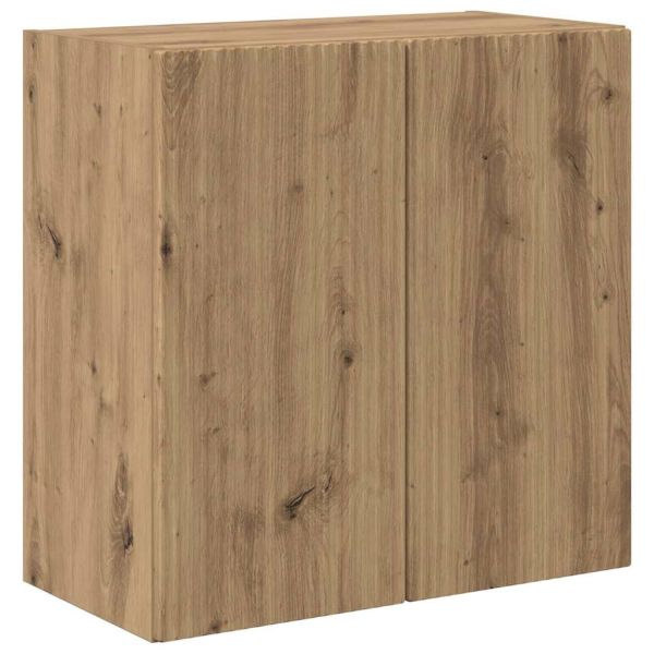TV стенен шкаф Дъб 59,5 x 31 x 60 см Инженерно дърво