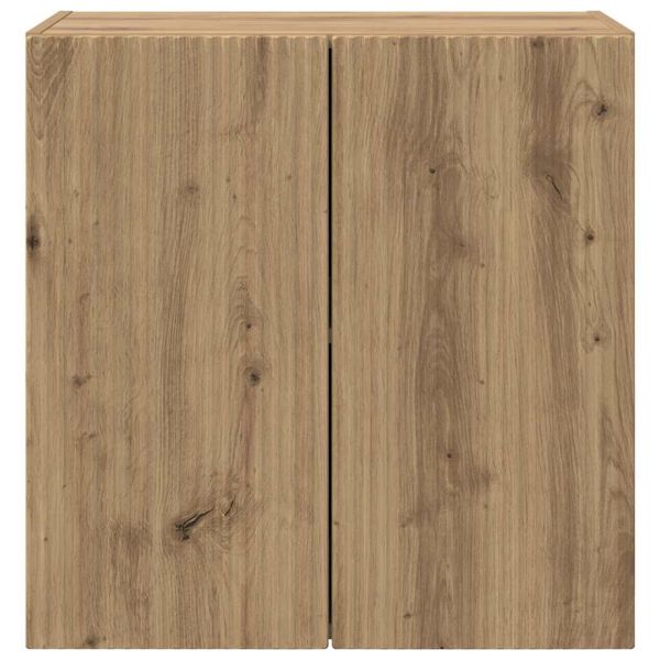 TV стенен шкаф Дъб 59,5 x 31 x 60 см Инженерно дърво