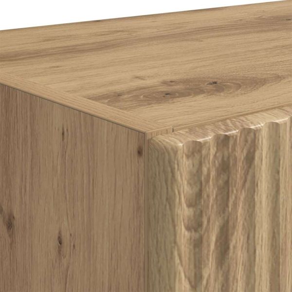 TV стенен шкаф Дъб 59,5 x 31 x 60 см Инженерно дърво