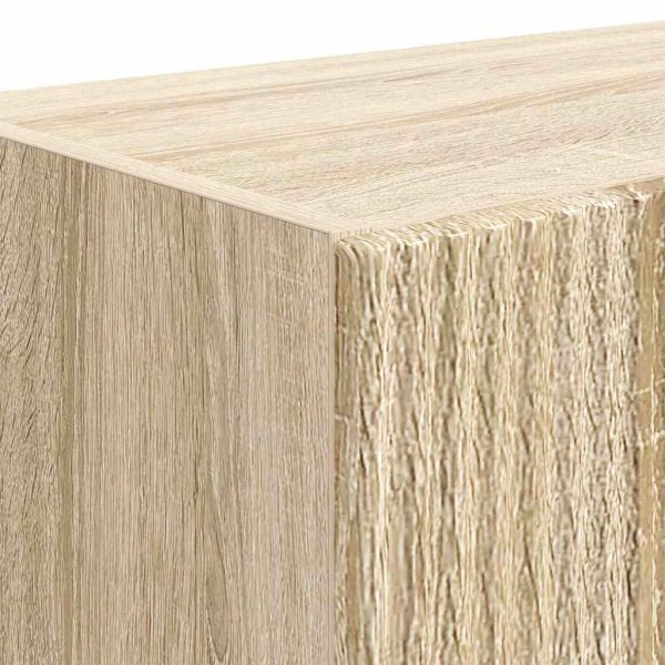 TV стенен шкаф Сонома дъб 59,5 x 31 x 100 см Инженерно дърво