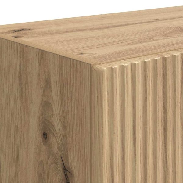 TV стенен шкаф Дъб 59,5 x 31 x 100 см Инженерно дърво