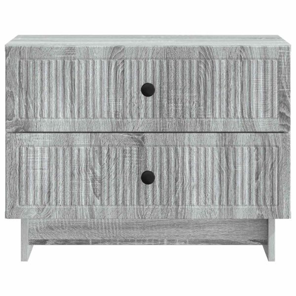 Нощен шкаф Сива сонома 62 x 34,5 x 47,5 см Инженерна дървесина