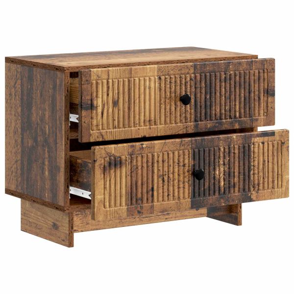 Нощен шкаф Старо дърво 62 x 34,5 x 47,5 см Инженерна дървесина