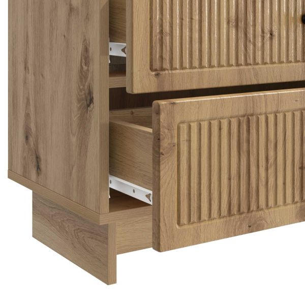 Нощен шкаф Дъб артизан 62 x 34,5 x 47,5 см Инженерна дървесина