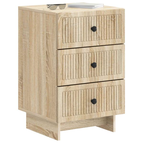 Нощен шкаф Дъб сонома 43 x 41 x 66,5 см Инженерна дървесина