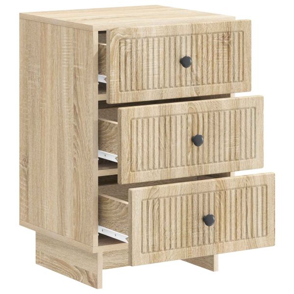 Нощен шкаф Дъб сонома 43 x 41 x 66,5 см Инженерна дървесина