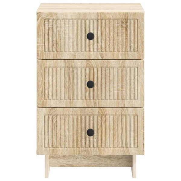 Нощен шкаф Дъб сонома 43 x 41 x 66,5 см Инженерна дървесина