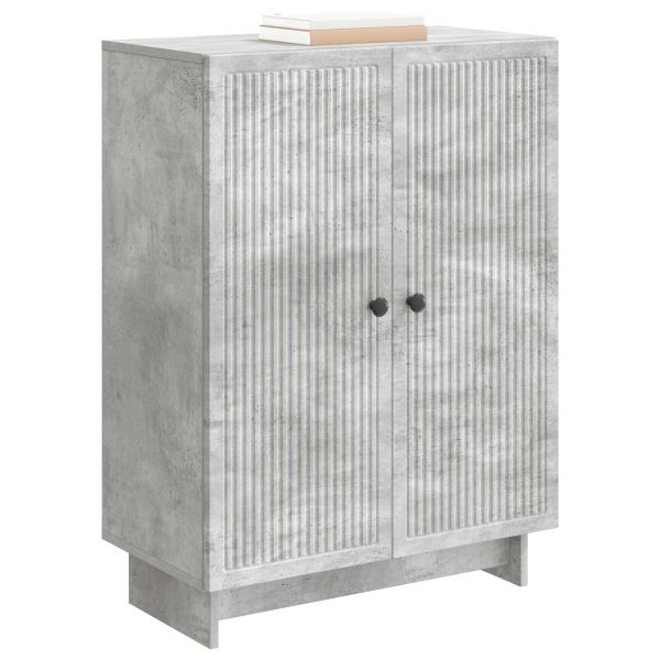 Служебен шкаф Бетонно сиво 66 x 34,5 x 90 см