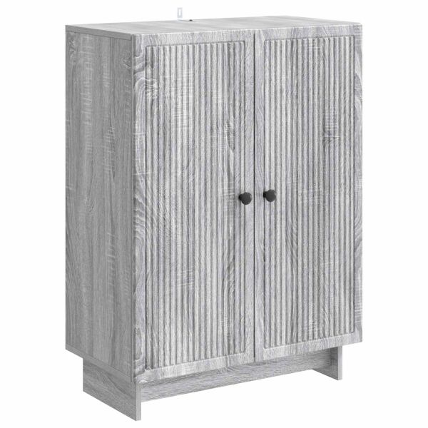 Служебен шкаф Сива сонома 66 x 34,5 x 90 см Инженерна дървесина