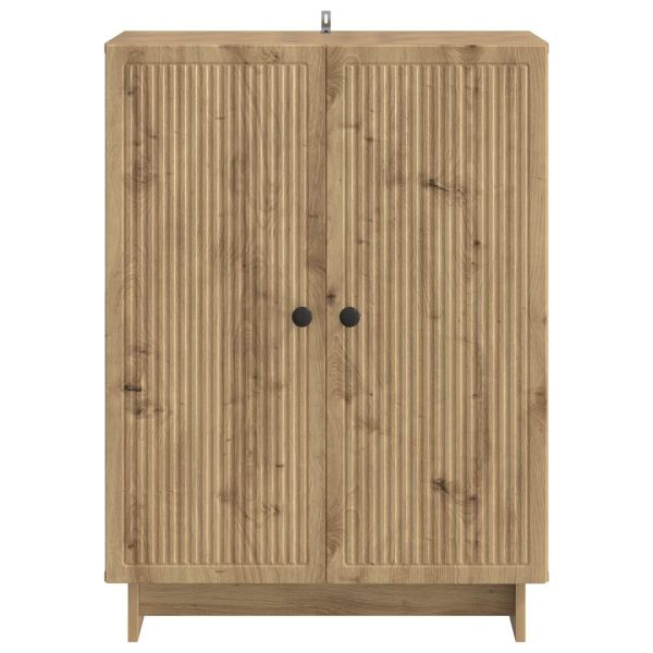 Служебен шкаф Дъб артизан 66 x 34,5 x 90 см Инженерна дървесина